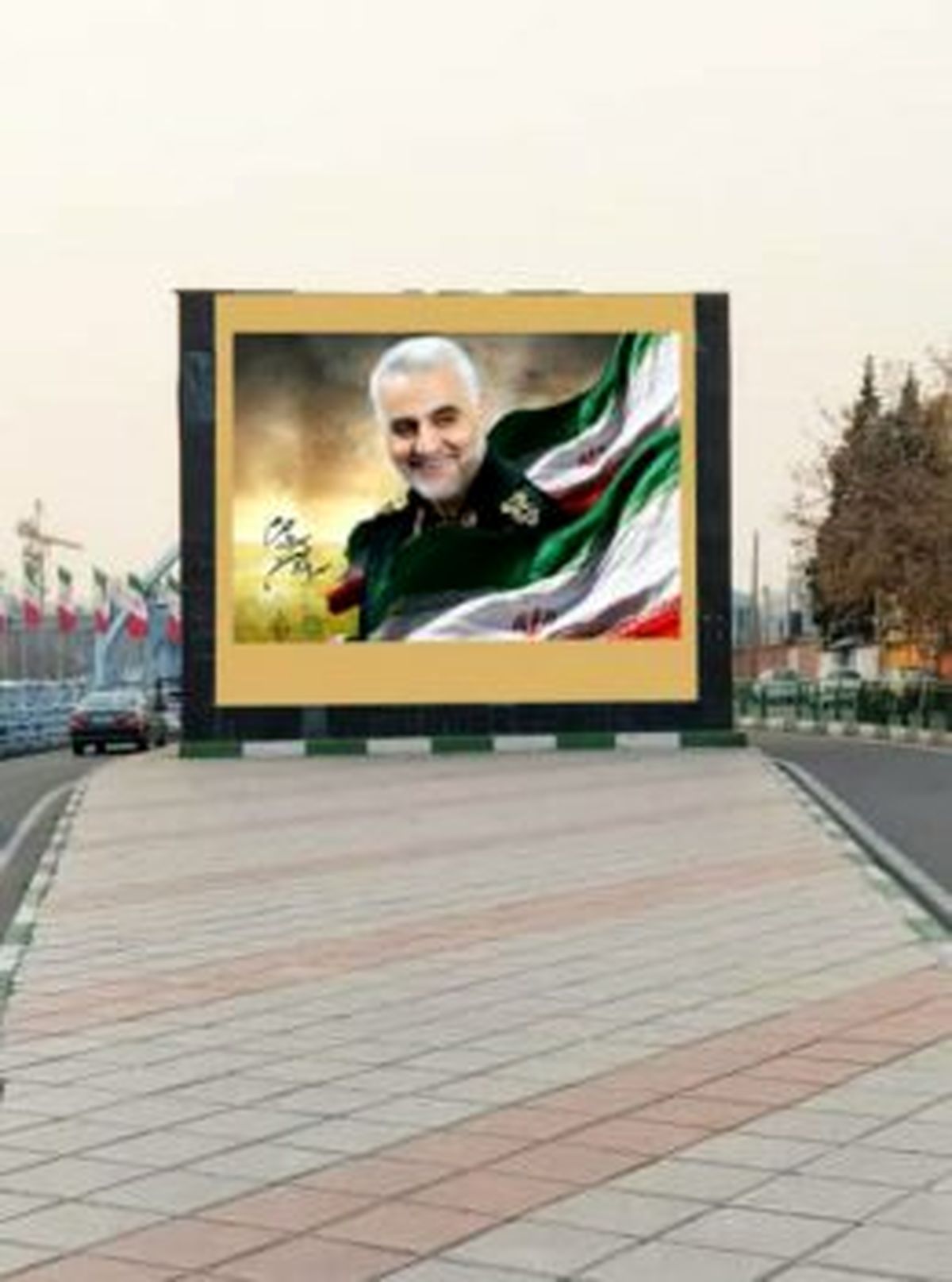 به زودی تندیس سردار شهید سپهبد سلیمانی در منطقه ۴ نصب می شود