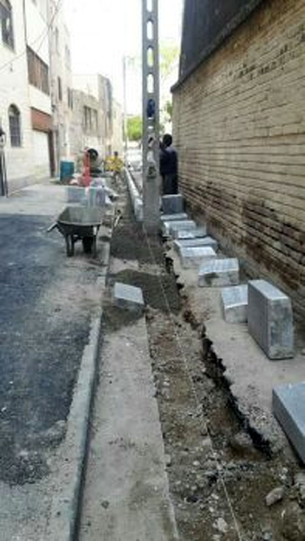 اجراي كوچه به كوچه طرح نگهداشت شهر در بافت فرسوده منطقه ۱۳