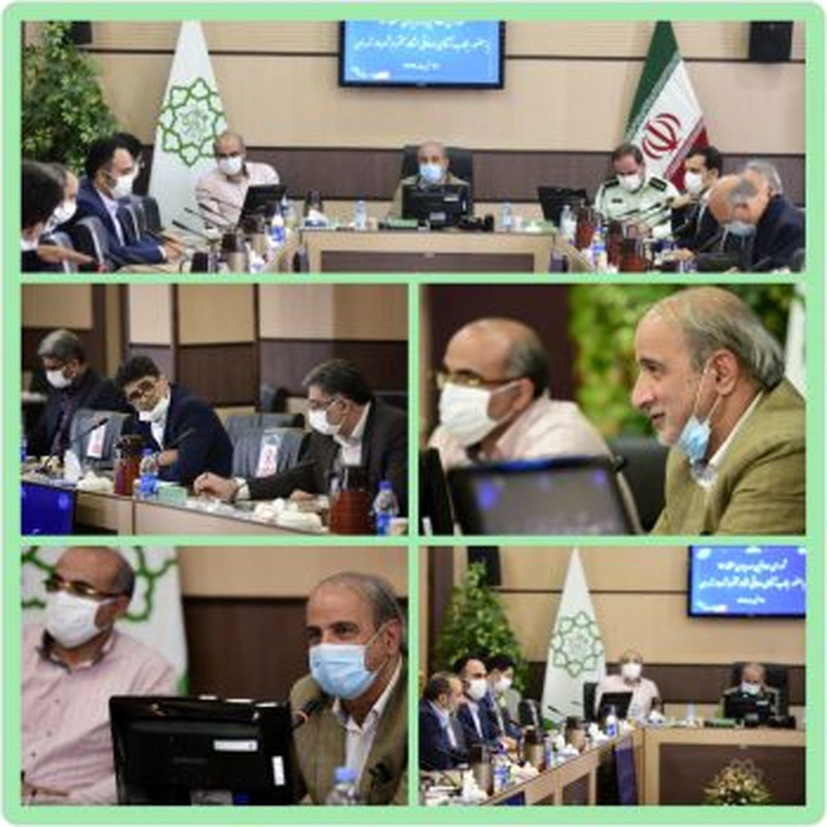 برگزاری شورای معاونین و مدیران منطقه چهارده با حضور مشاور شهردار تهران
