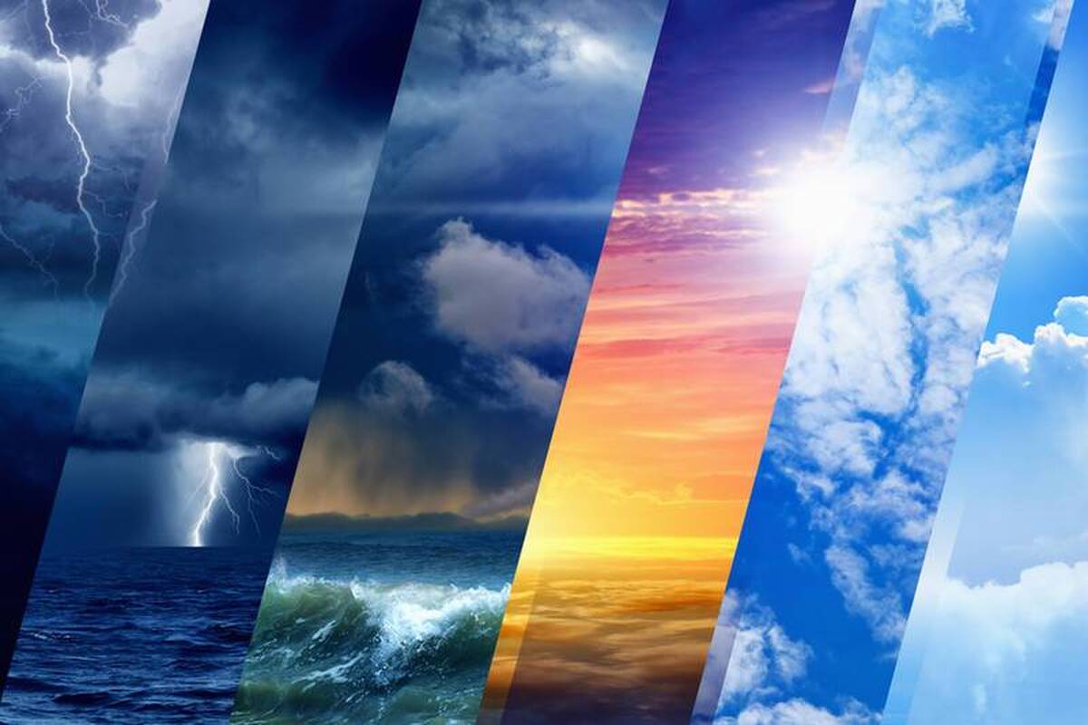 آخرین وضعیت آب و هوا کاهش دما از دوشنبه