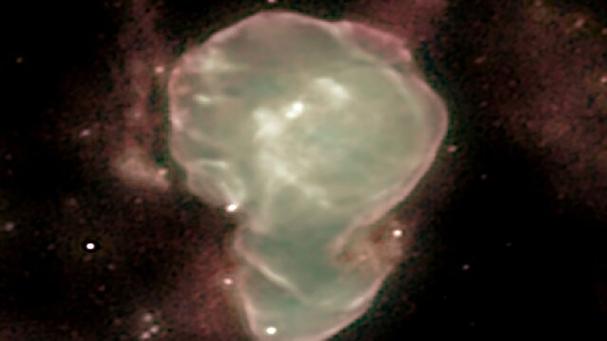 فواره‌های کیهانی سحابی آفریقا در عکس روز ناسا