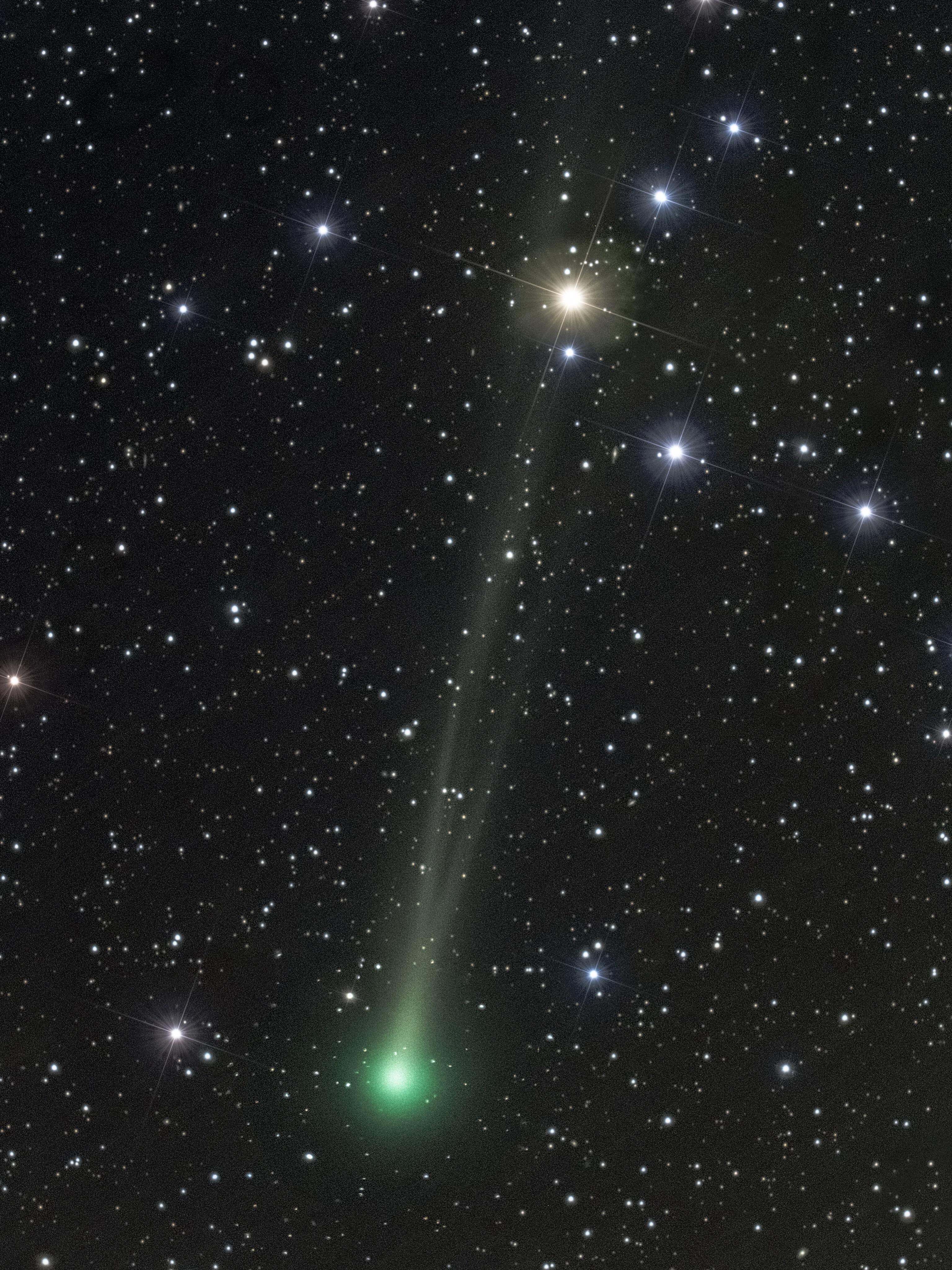 مقارنه ماه و مشتری و دنبالهدار لمون؛ مهمان آسمان شبهای پاییز ستاره دنباله دار لمون