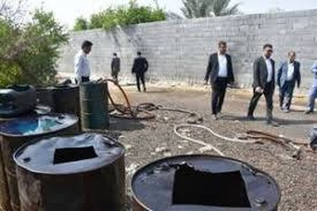 انهدام شبکه سرقت سوخت در فین بندرعباس