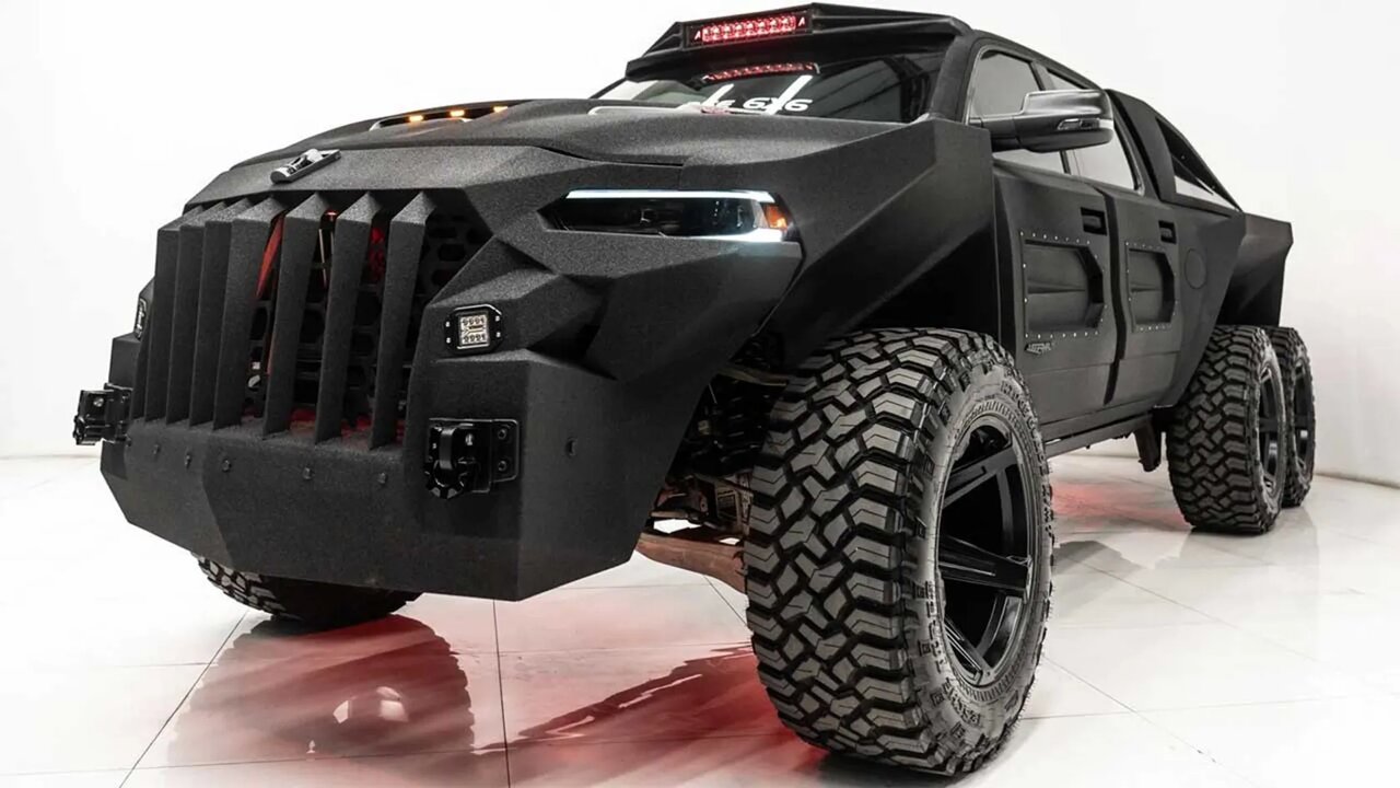 هیولای آخرالزمان آمریکایی با ۶ چرخ و قیمت نجومی