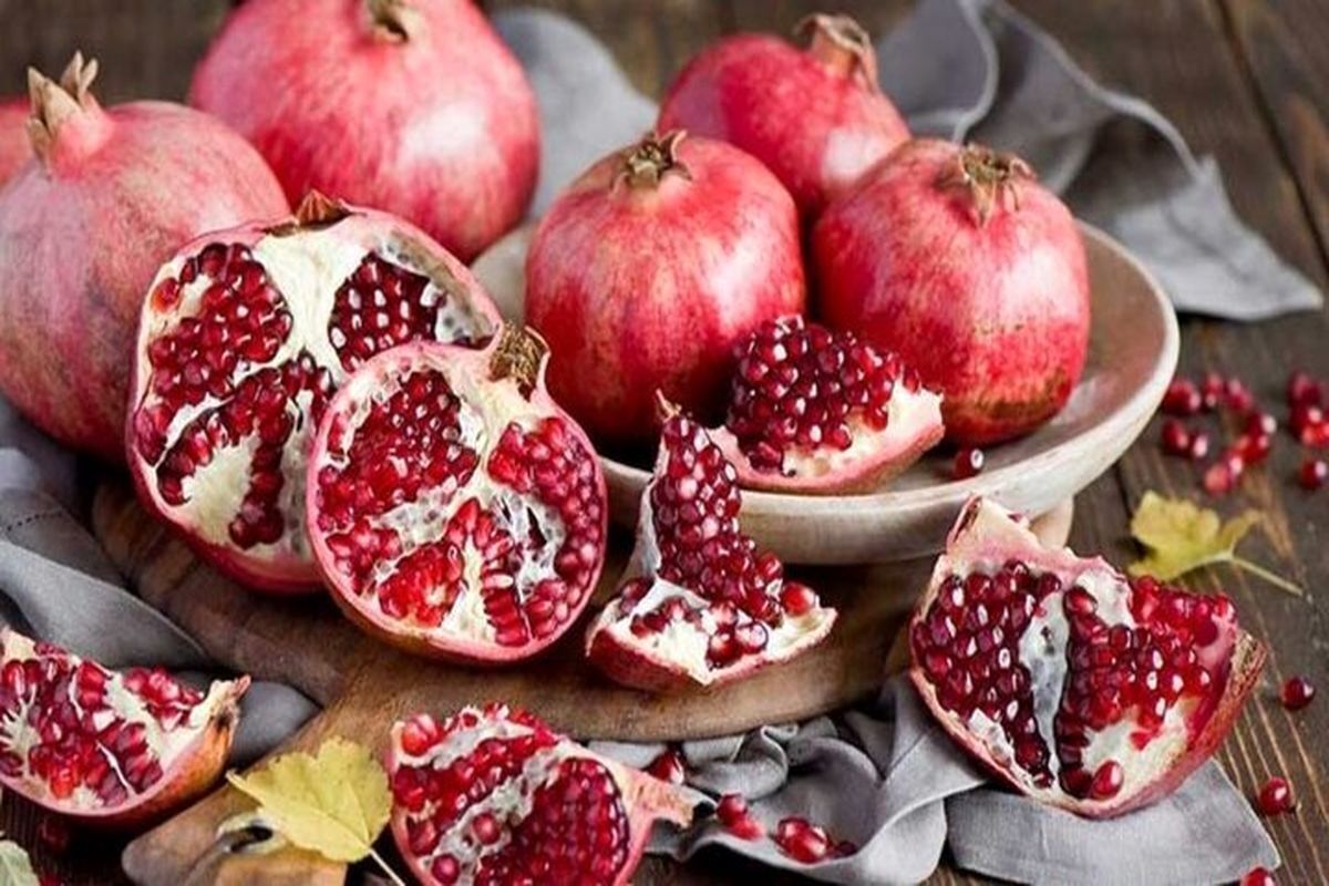 تولید یک میلیون و ۳۵۷ هزار تن انار  بازار شب یلدا تامین است